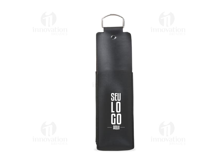Porta Vinho Bidim - Suporte plástico para transporte com alça resistente e segura. Ideal para manter sua garrafa em segurança. Acessório indispensável para os amantes de vinho. Adquira já o seu na nossa loja online!