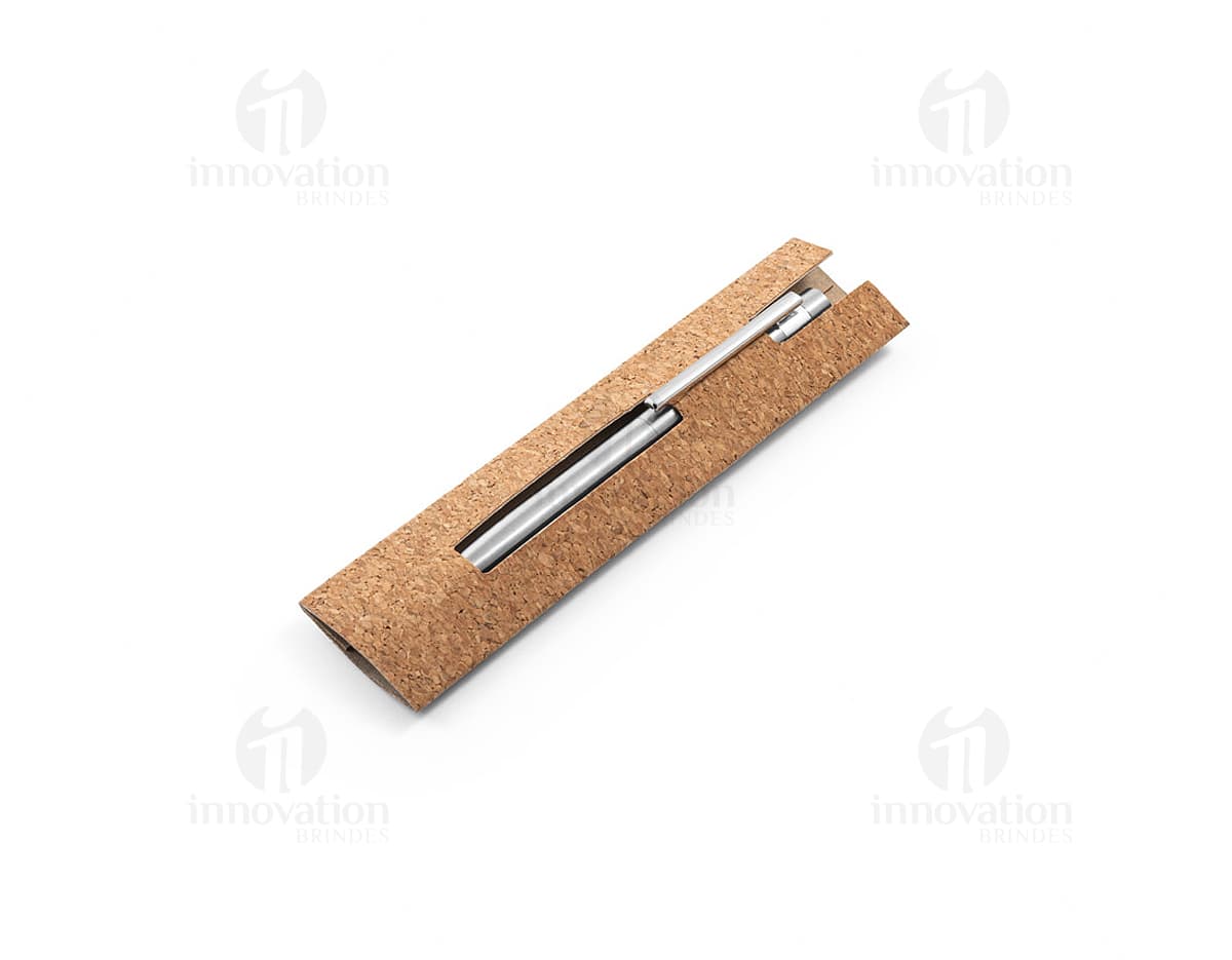 Esferográfica em aço inox de alta qualidade para escrita suave e durabilidade. Perfeita para o escritório, escola ou como brinde corporativo. Adquira já a sua!
