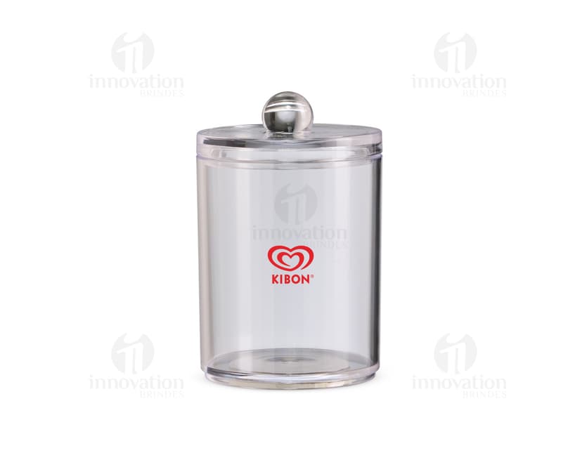 Porta objetos em cerâmica na cor branca, com desenhos de bule de chá, xícara, pote e colher. Perfeito para organizar utensílios de cozinha ou objetos de decoração.