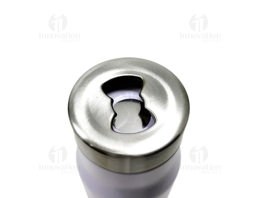 Copo térmico em inox de 380ml. de capacidade.