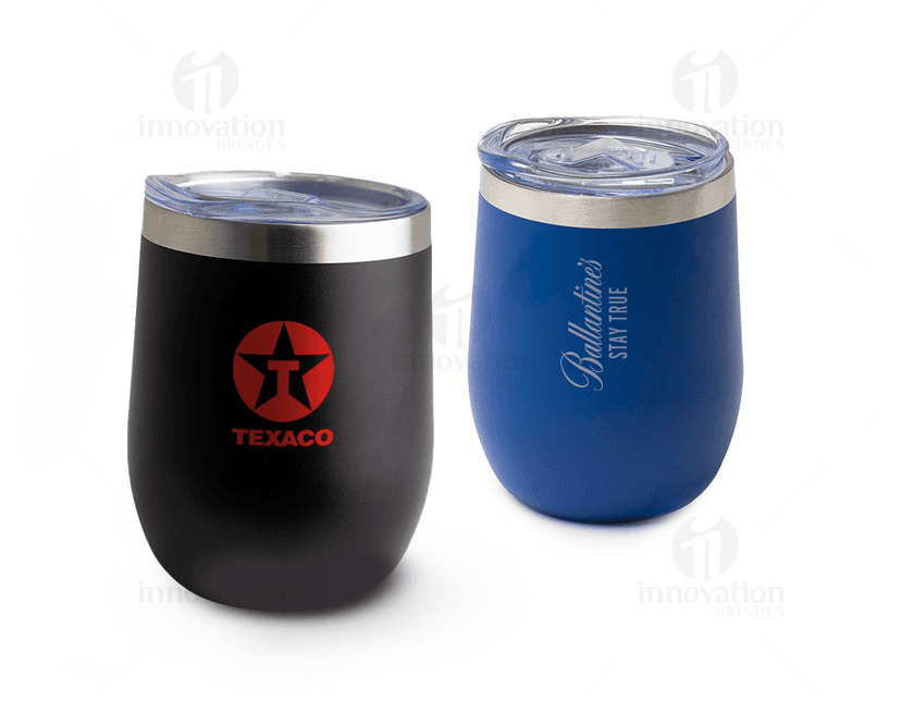 Copo térmico de 320ml em inox.