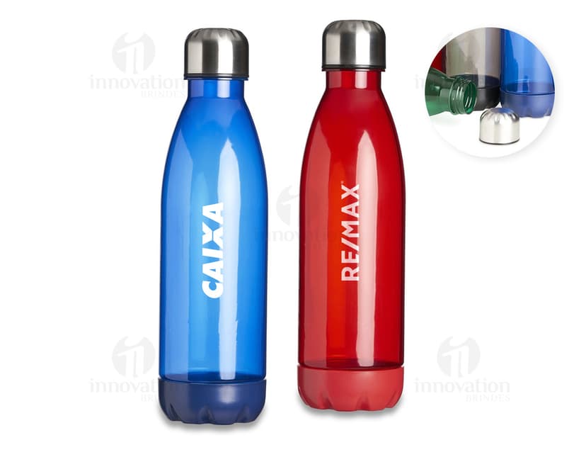 Garrafa Translúcida de 700ml.