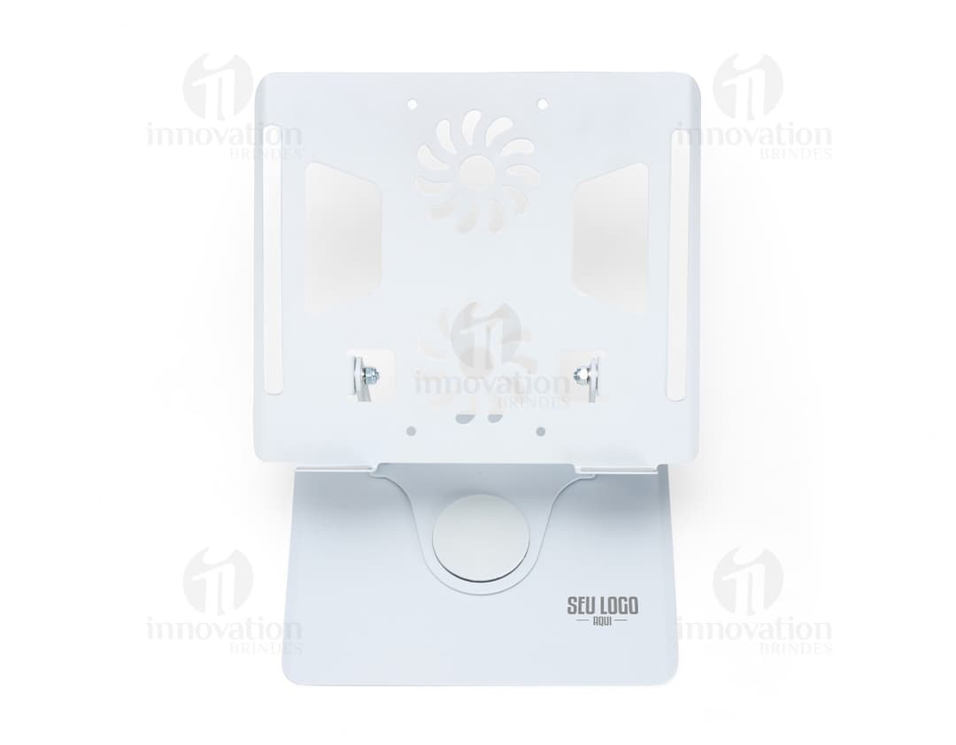 Suporte 360° Pro mostrando suas múltiplas posições de ajuste.