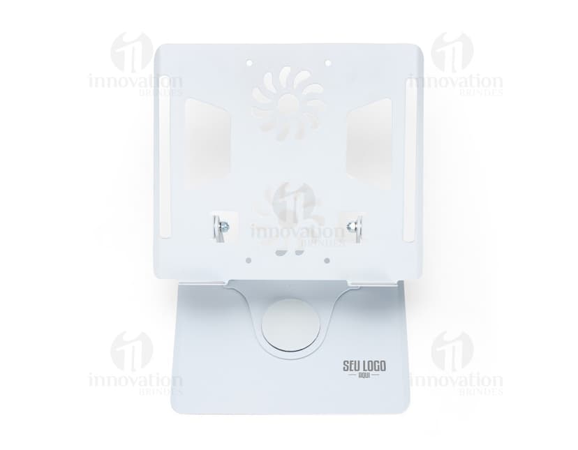 Suporte 360° Pro mostrando suas múltiplas posições de ajuste.