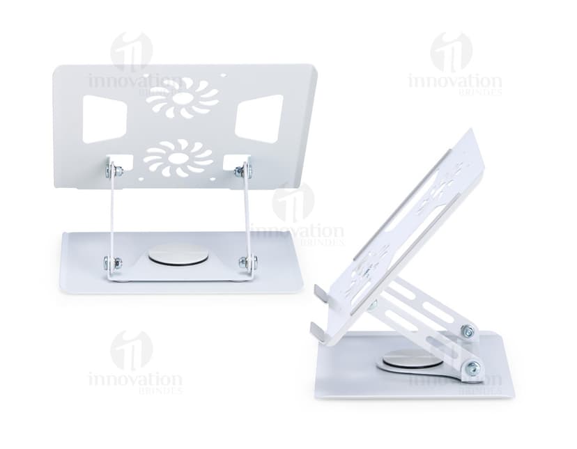 Suporte 360° Pro mostrando suas múltiplas posições de ajuste.