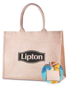 Sacola em juta marrom com fecho de ziper e alça de couro. O design elegante e resistente oferece segurança para suas compras, trazendo um toque de luxo ao seu estilo. Ideal para uso pessoal ou como presente, garantindo proteção e praticidade em suas aquisições.
