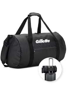 OSASCO SPORT Bolsa esportiva em formato cilíndrico em poliéster reciclado 600D de alta densidade com compartimento lateral para sapatos 32 L