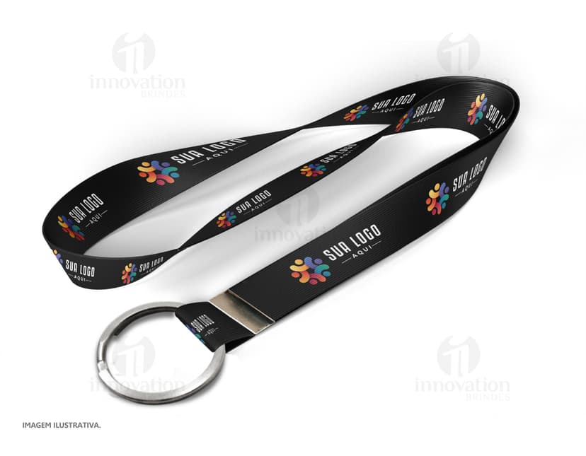 Cordão com argola simples - 85cm x 2,5cm: o acessório perfeito para manter seus objetos sempre por perto. Feito com design moderno e tecnologia de ponta, este cordão é ideal para uso no escritório, em eventos de negócios e até mesmo no dia a dia. Prático, resistente e cheio de estilo, ele é a escolha certa para quem busca praticidade e elegância. Garanta já o seu! #cordão #argola #acessório #moderno #tecnologia #escritório #negócios #estilo #praticidade #elegância