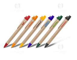 Caneta Ecológica - 01: Ideal para quem busca praticidade e sustentabilidade. Feita de material reciclado e reciclável, essa
