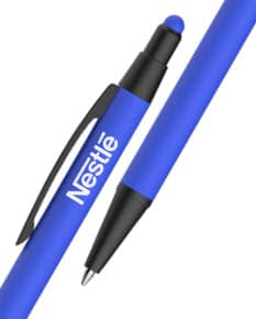 Caneta de metal com touch, ideal para facilitar suas anotações e desenhos no dia a dia. Perfeita para uso escolar