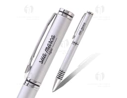 Caneta de metal de alta qualidade, perfeita para escrita suave e precisa. Ideal para uso no escritório, em casa ou na escola.
