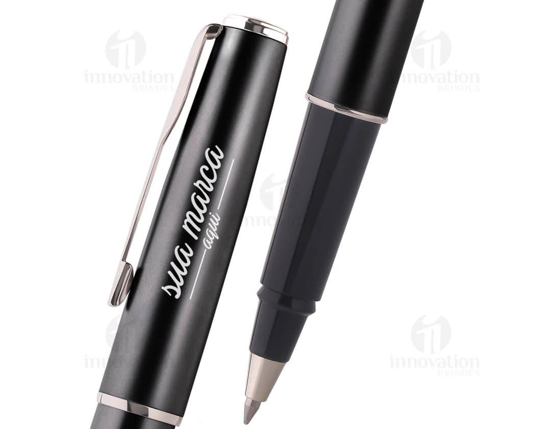 Caneta de metal de alta qualidade para uso no escritório, estudo ou assinatura de contratos. Perfeita para fazer anotações e