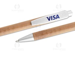 Caneta ecológica de metal com design elegante, perfeita para escrita e abertura de cartas. Acompanha em embalagem de papel