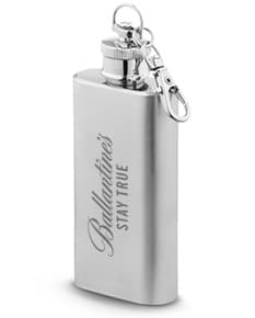 Perfume em garrafa de bolso de aço inoxidável.