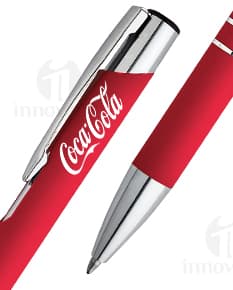 Caneta de metal elegante e durável, ideal para uso no escritório, na escola ou em reuniões de negócios. Feita com materiais