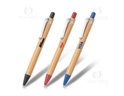 Caneta de bambu esferográfica: ferramenta ideal para escrita e desenho. Feita de material sustentável, proporciona conforto e