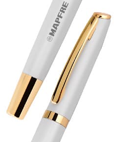 Caneta Roller em Metal de Alta Qualidade para Escrita Suave e Precisa. Ideal para uso no escritório, estudos ou negócios.