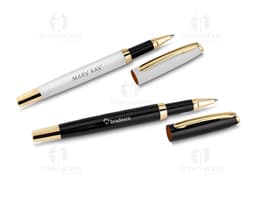 Caneta metal roller de alta qualidade para escrita suave e precisa. Perfeita para uso no escritório, na escola ou em casa.
