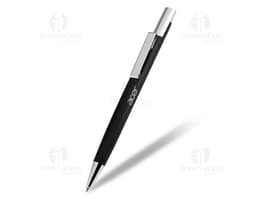 Caneta esferográfica de metal: a ferramenta ideal para o seu escritório. Perfeita para assinar documentos, fazer anotações e