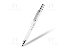 Caneta esferográfica de metal para escrita fina e elegante. Ideal para uso profissional e pessoal. Perfeita para assinar